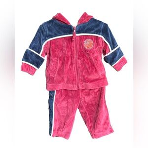 RAGSCALS Vintage Velvet Track Suit